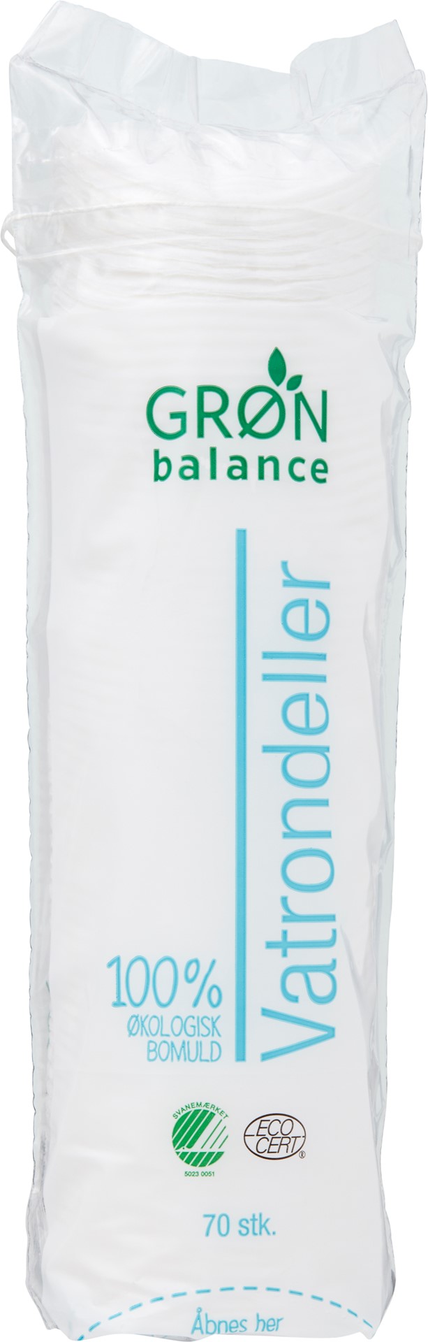 Płatki Kosmetyczne Bawełniane Eco 70 Szt. - Gron Balance