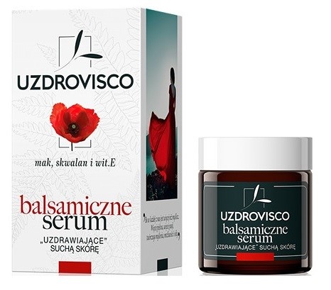 Serum Do Suchej Skóry Twarzy Z Witaminą E 25 Ml - Uzdrovisco (Mak)