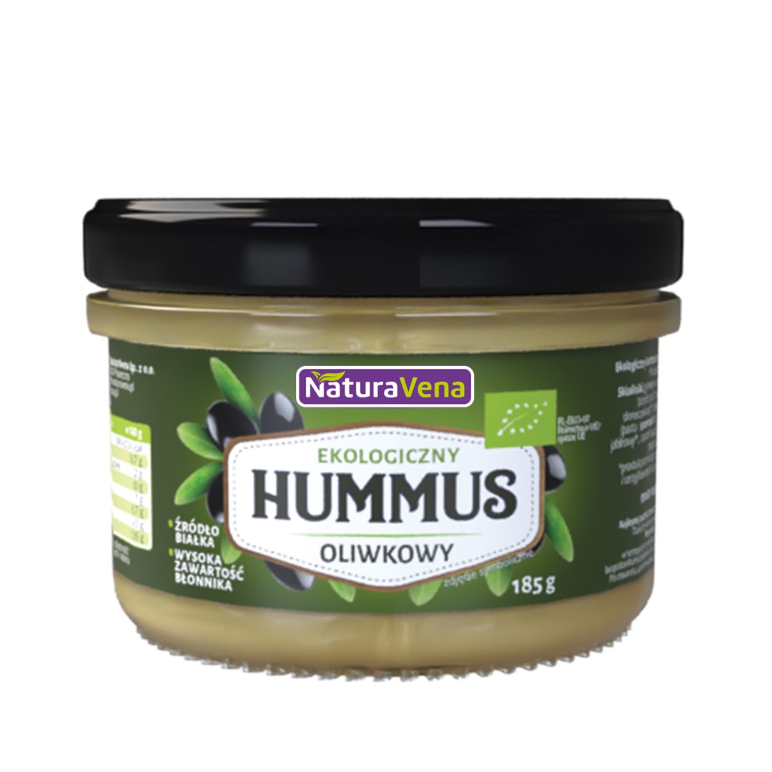 Hummus Oliwkowy Bio 185 G - Naturavena