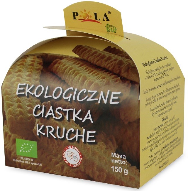 Ciastka Kruche Bio 150 G - Pola
