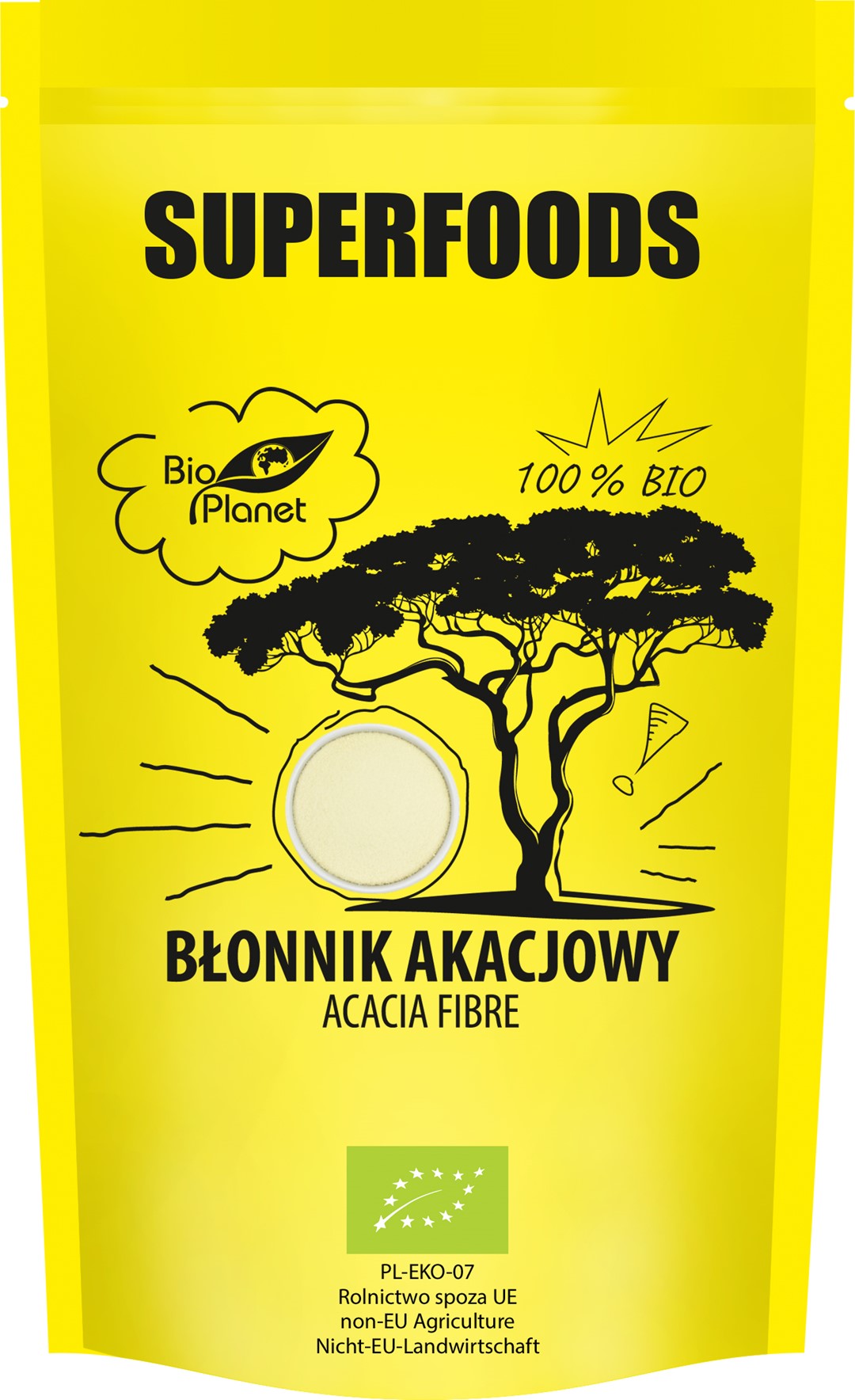 Błonnik Akacjowy Bio 150 G - Bio Planet