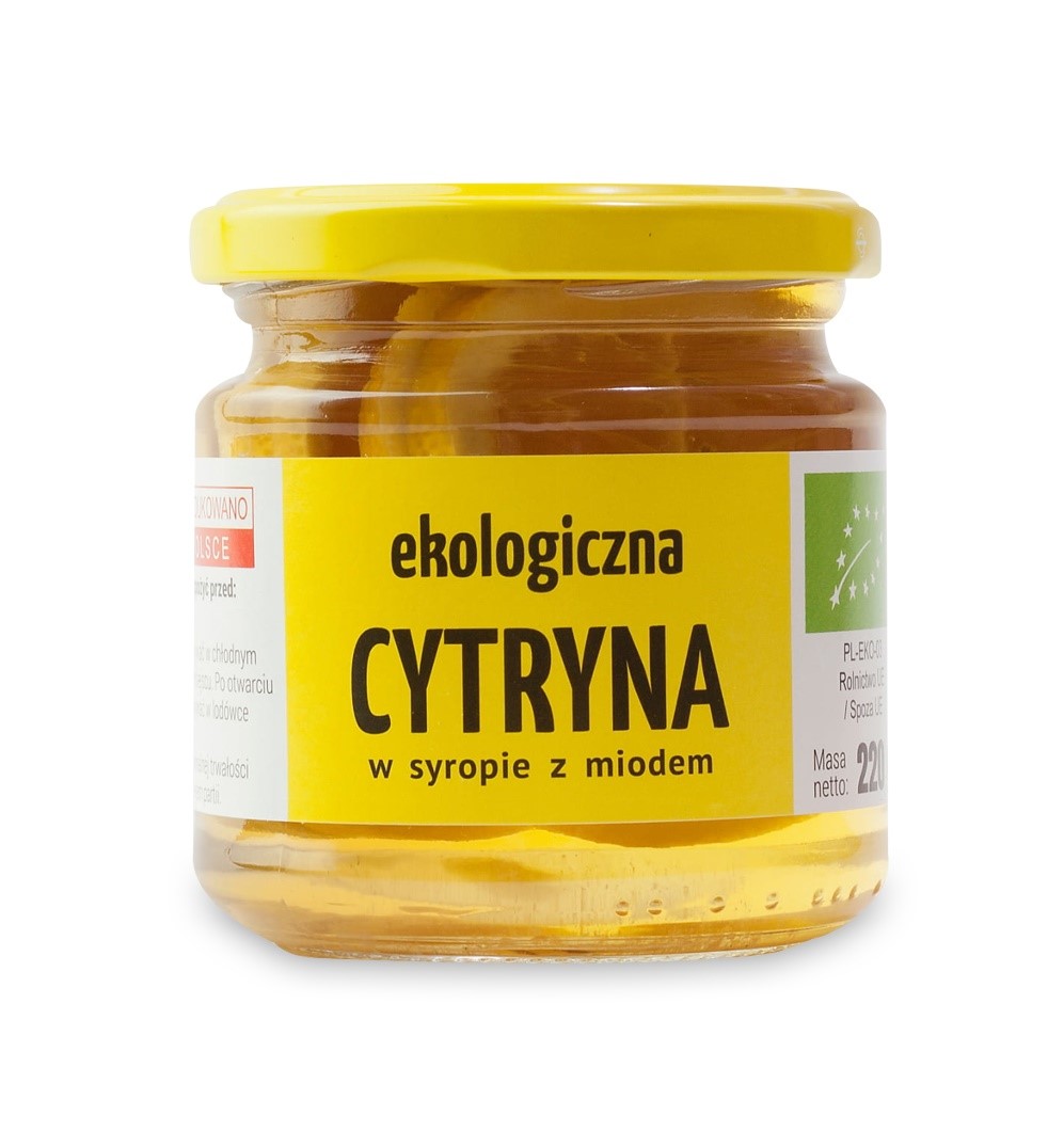 Cytryna W Syropie Z Miodem Bio 220 G - Kamionna