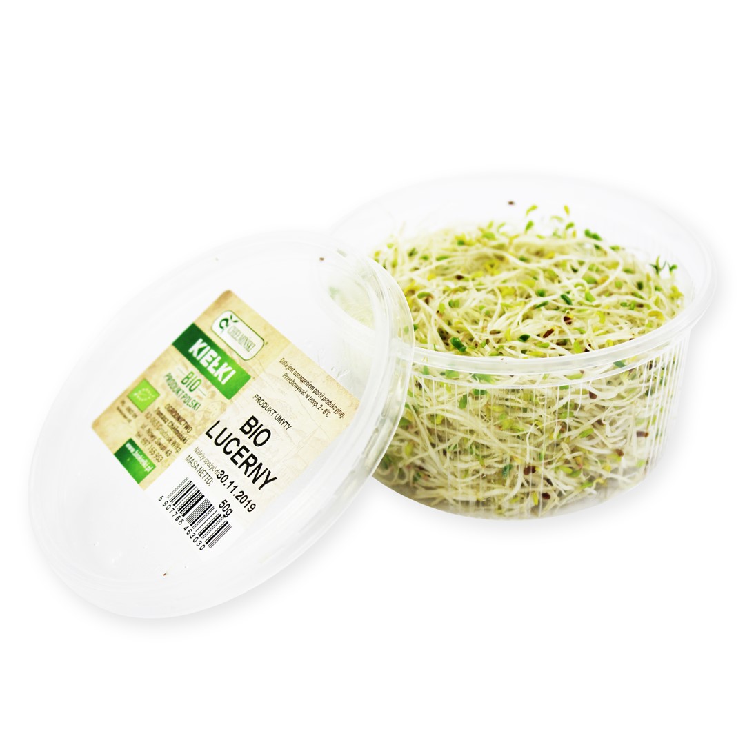 Kiełki Lucerny Świeże Bio (Około 50 G)