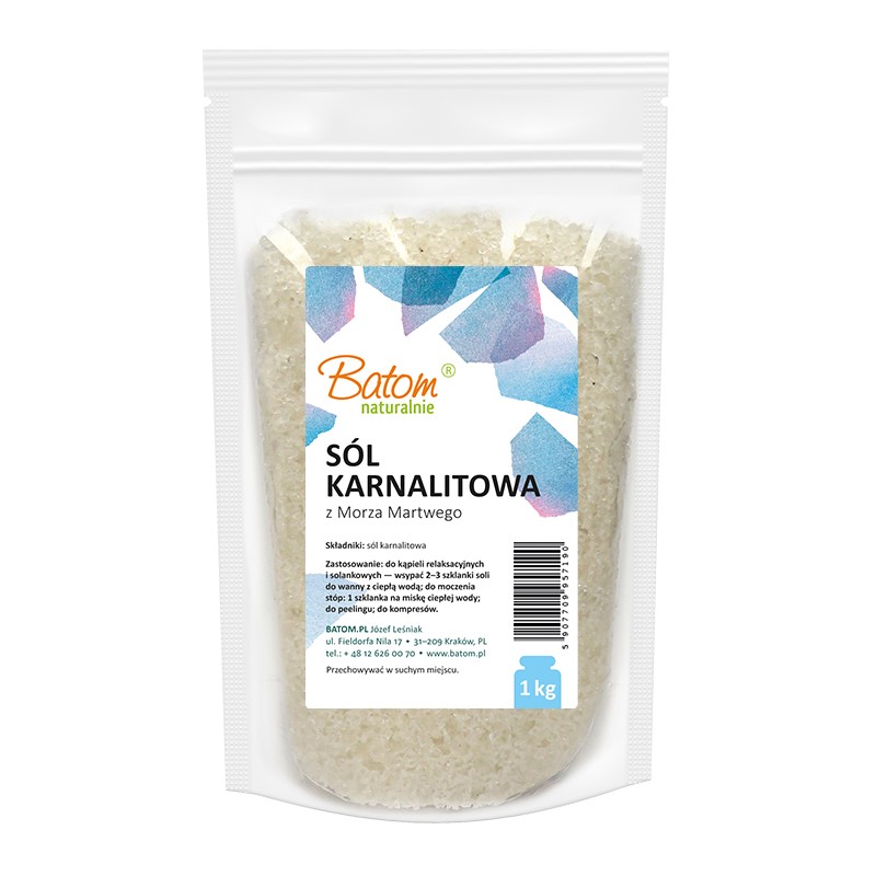 Sól Karnalitowa (Kąpielowa) 1 Kg - Batom