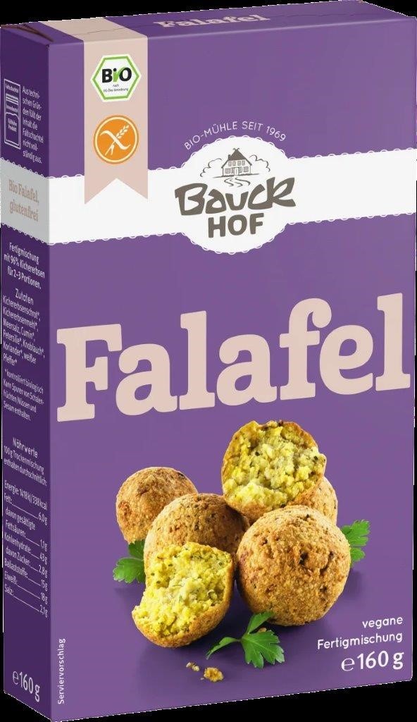 Mieszanka Na Falafel Bezglutenowa Bio 160 G - Bauck Hof