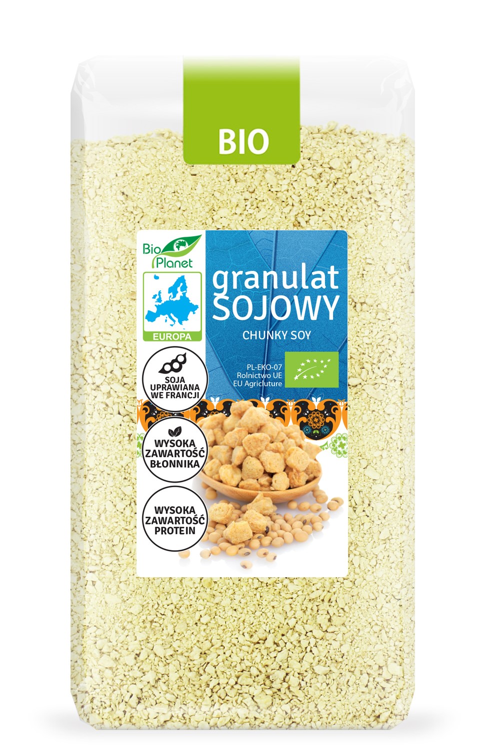 Granulat Sojowy Bio 200 G - Bio Planet