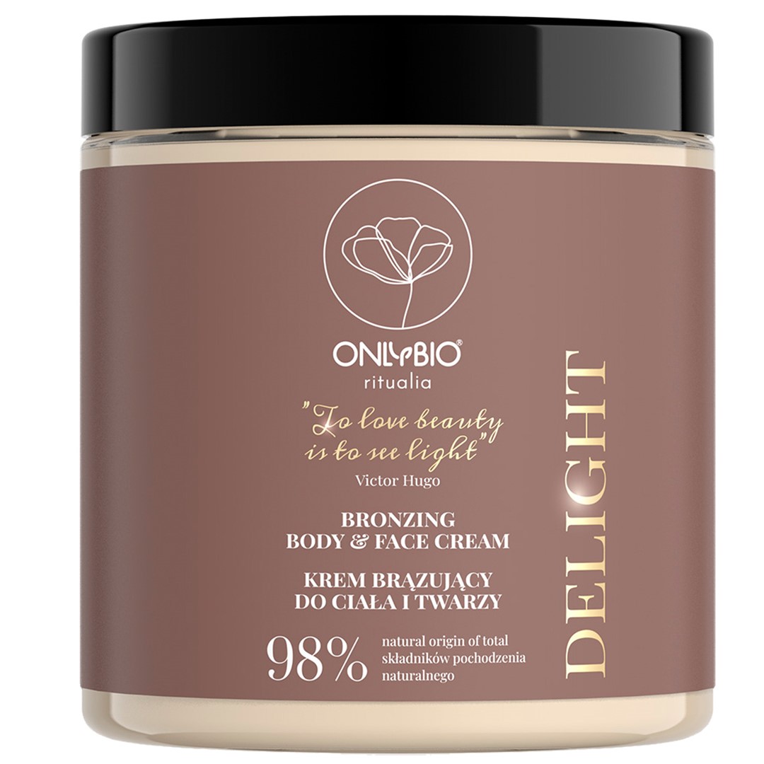 Krem Brązujący Do Ciała I Twarzy 250 Ml - Only Bio (Ritualia)