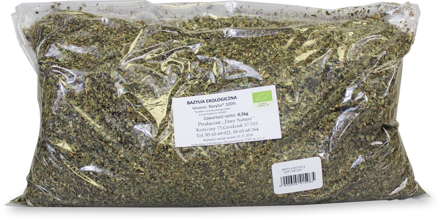 Bazylia Bio 500 G - Horeca (Dary Natury)