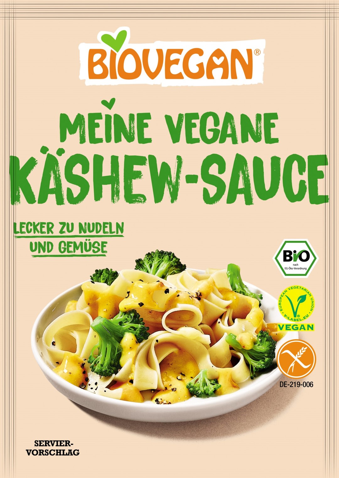 Sos Serowy W Proszku Wegański Bezglutenowy Bio 25 G - Biovegan