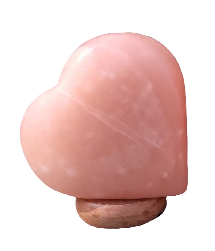 Lampa Solna W Kształcie Serca 3,5 Kg - Himalayan Salt