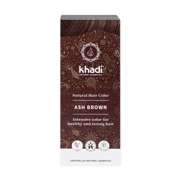 Henna Popielaty Brąz 100 G - Khadi