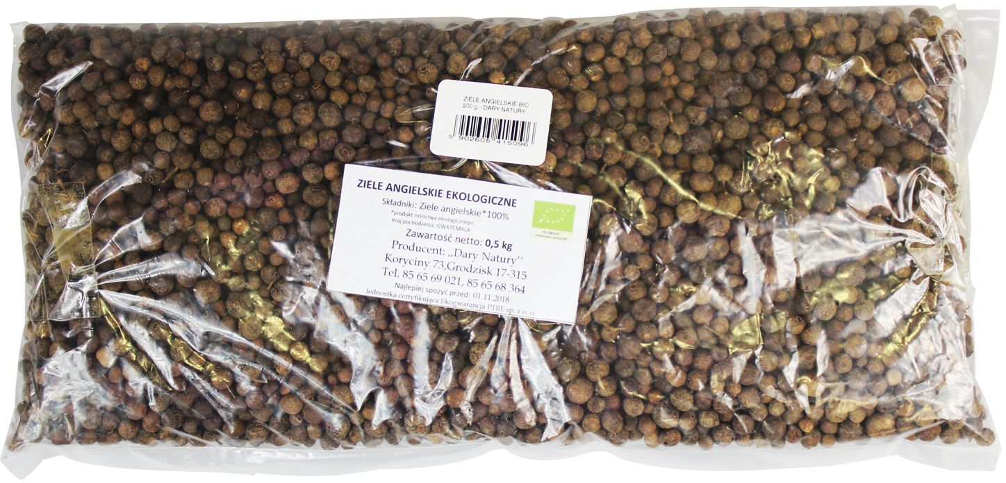 Ziele Angielskie Bio 500 G - Horeca (Dary Natury)