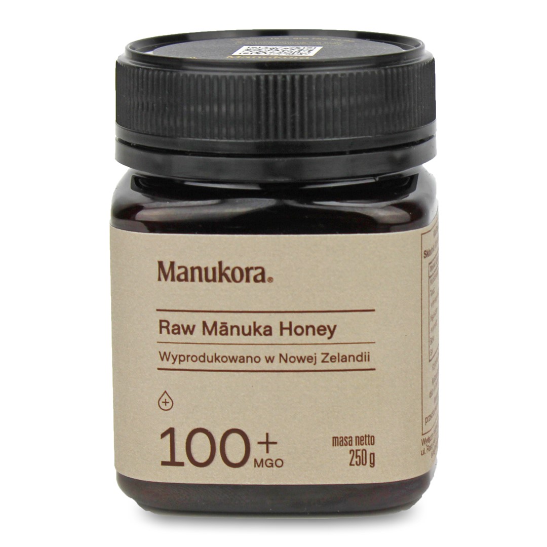 Miód Manuka Raw Mgo 100+ 250 G - Manukora