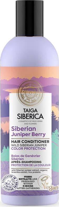 Odżywka Do Włosów Farbowanych Ochrona Koloru Z Jagodami Jałowca 270 Ml - Natura Siberica (Taiga)