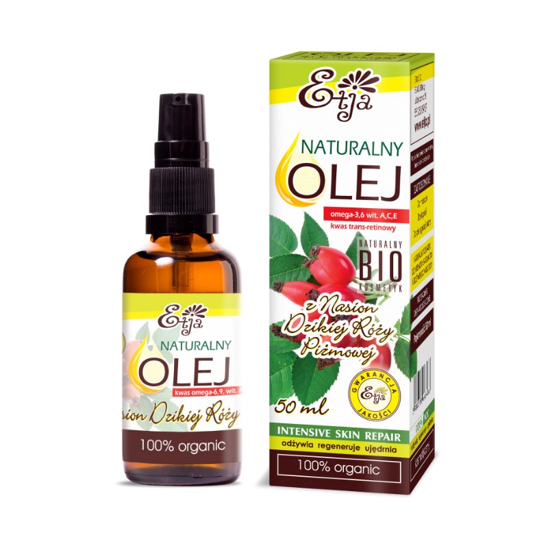 Olej Kosmetyczny Z Dzikiej Róży Eco 50 Ml - Etja