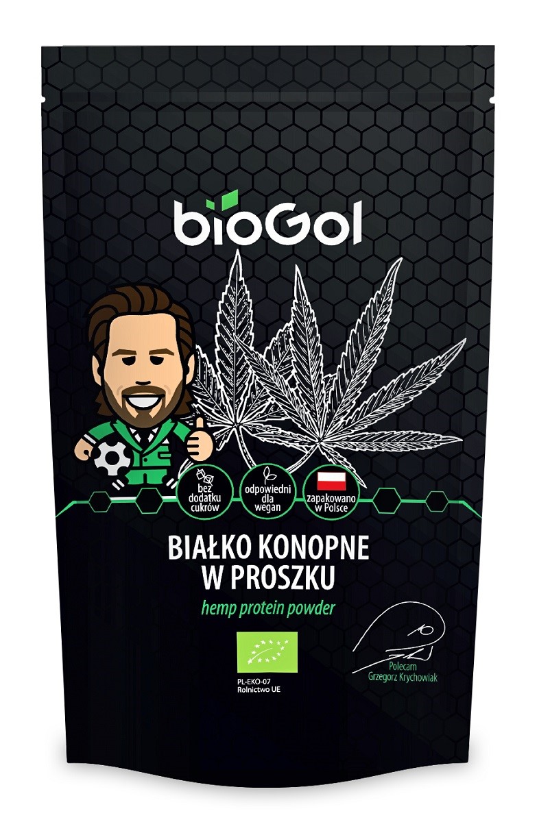 Białko Konopne W Proszku Bio 150 G - Biogol