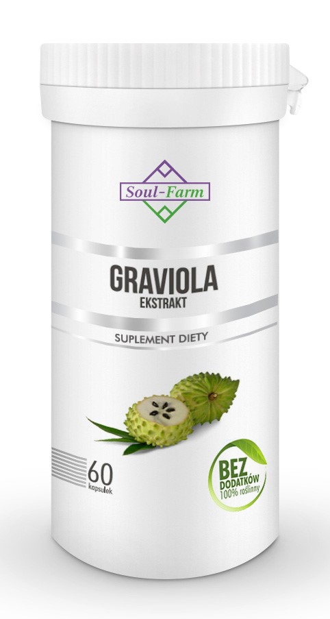 Graviola Ekstrakt 60 Kapsułek (550 Mg) - Soul Farm