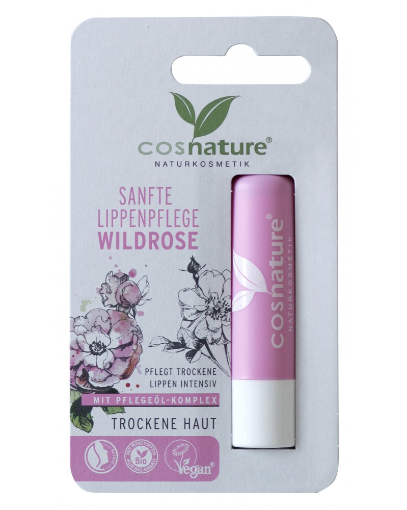 Balsam Do Ust Ochronny Dzika Róża Eco 4,8 G - Cosnature
