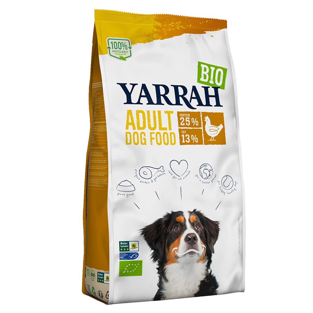 (Dla Psa Dorosłego) Karma Z Kurczakiem Bio 2 Kg - Yarrah