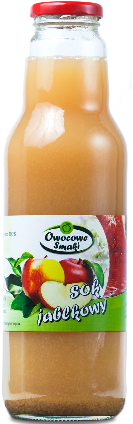 Sok Jabłkowy Nfc Bio 750 Ml - Owocowe Smaki