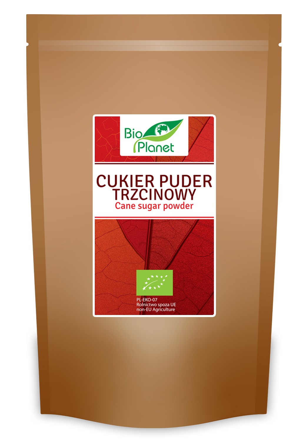 Cukier Puder Trzcinowy Bio 300 G - Bio Planet