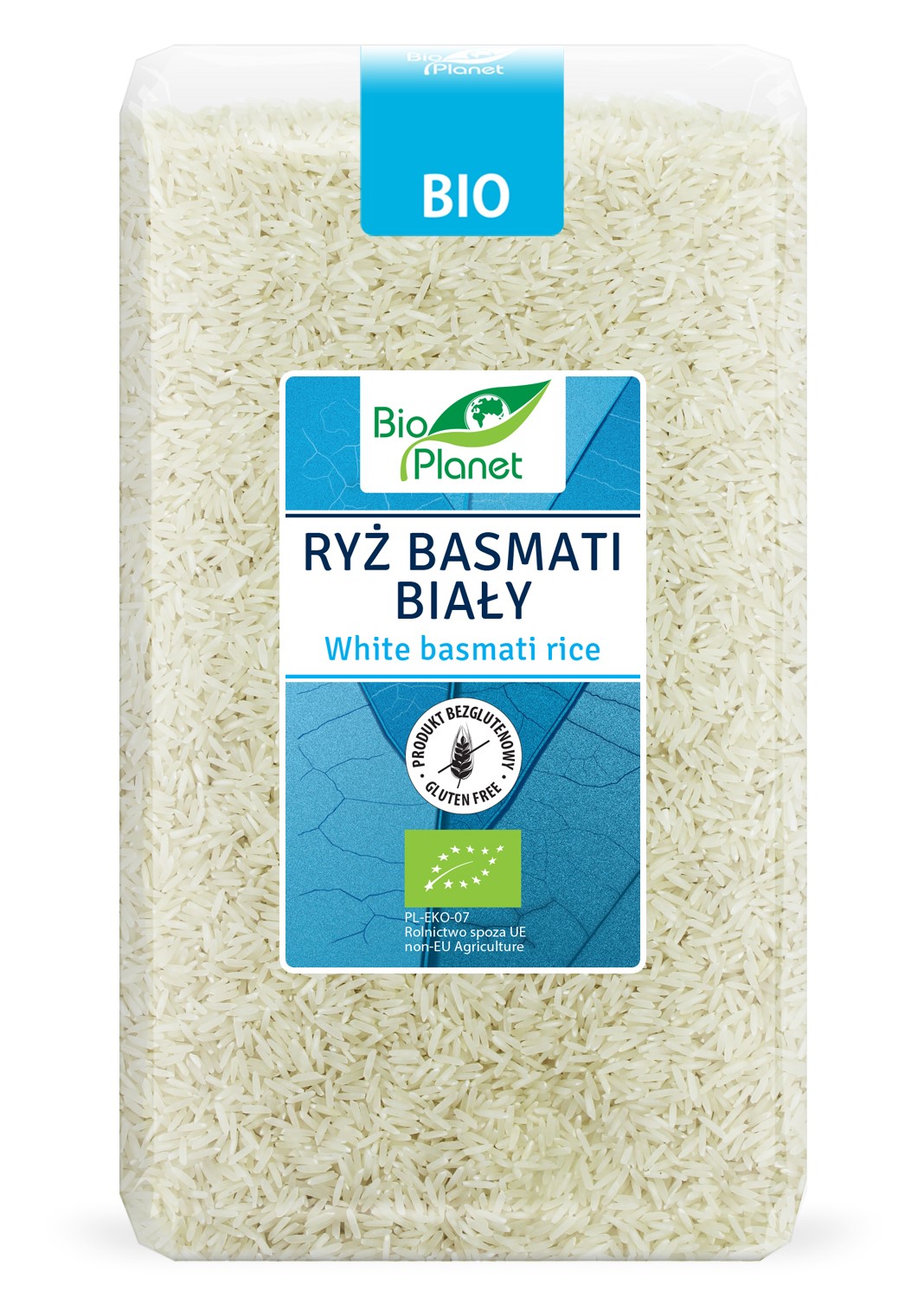 Ryż Basmati Biały Bezglutenowy Bio 1 Kg - Bio Planet