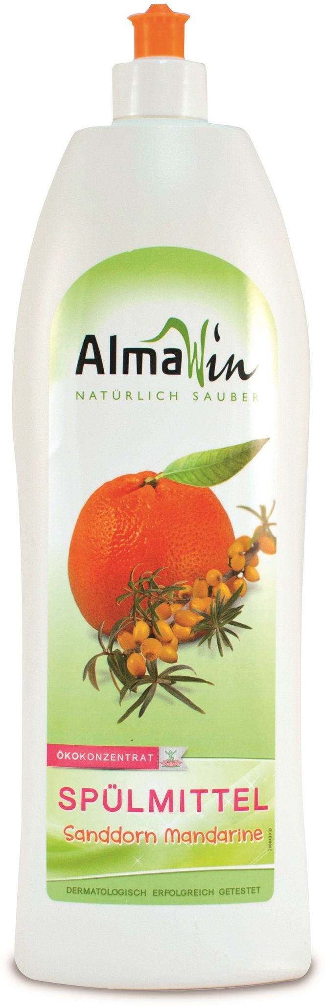 Płyn Do Mycia Naczyń Rokitnikowo - Mandarynkowy (Koncentrat) Eco 1 L - Almawin