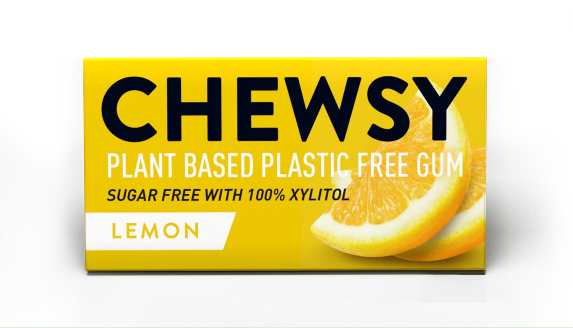 Guma Do Żucia Z Ksylitolem O Smaku Cytrynowym 15 G - Chewsy