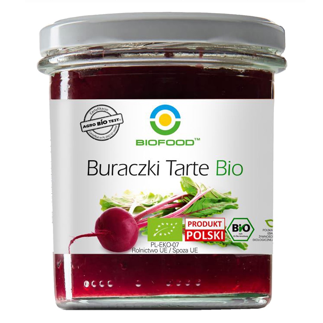 Buraczki Tarte Bezglutenowe Bio 280 G - Bio Food