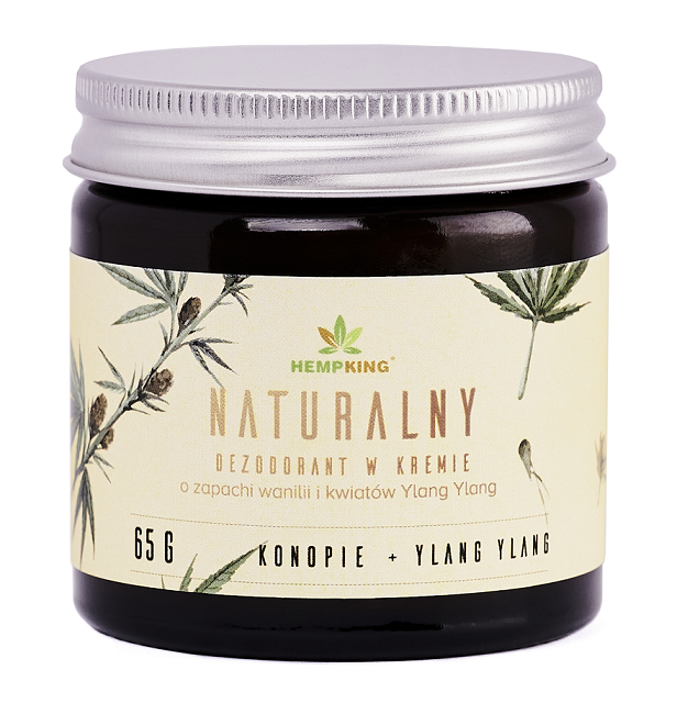 Dezodorant W Kremie Z Cbd O Zapachu Wanilii I Kwiatów Ylang Ylang 65 G - Hempking