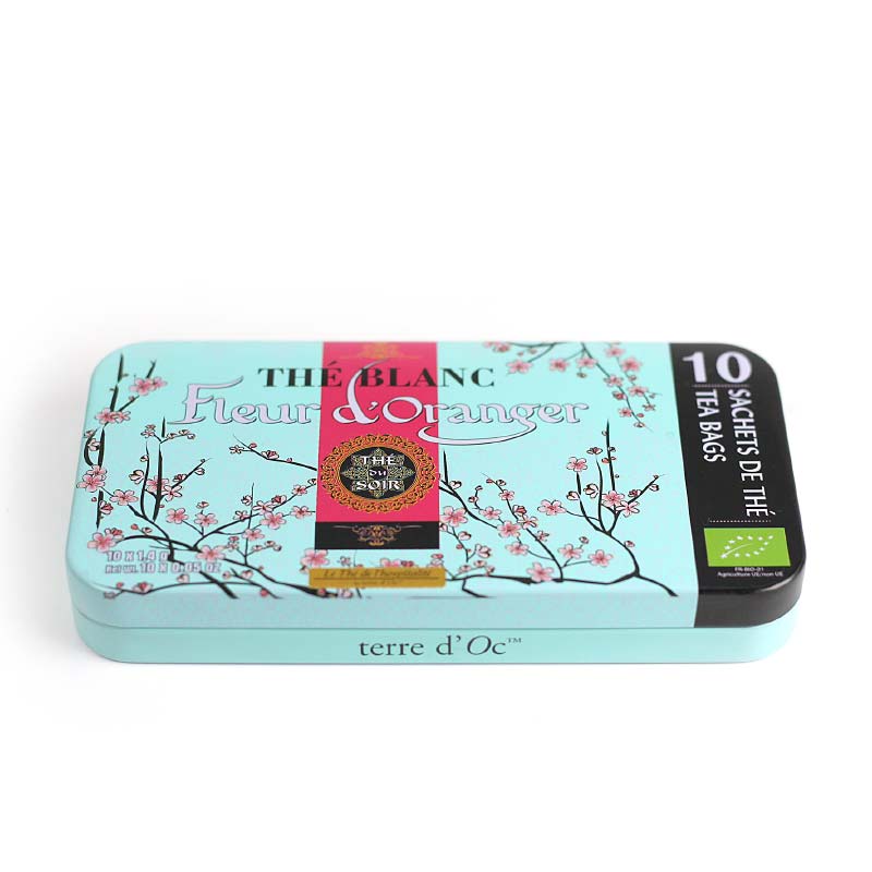 Herbata Biała Bai Mu Dan Kwiat Pomarańczy Bio (10 X 1,4 G) 14 G - Terre D'oc