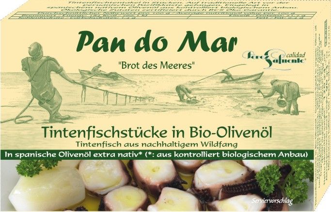 Kałamarnica Humboldta W Bio Oliwie Z Oliwek Extra Virgin 120 G (90 G) - Pan Do Mar