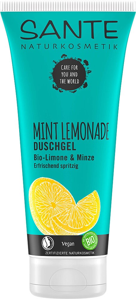 Żel Pod Prysznic Orzeźwiający Limonka I Mięta Eco 200 Ml - Sante