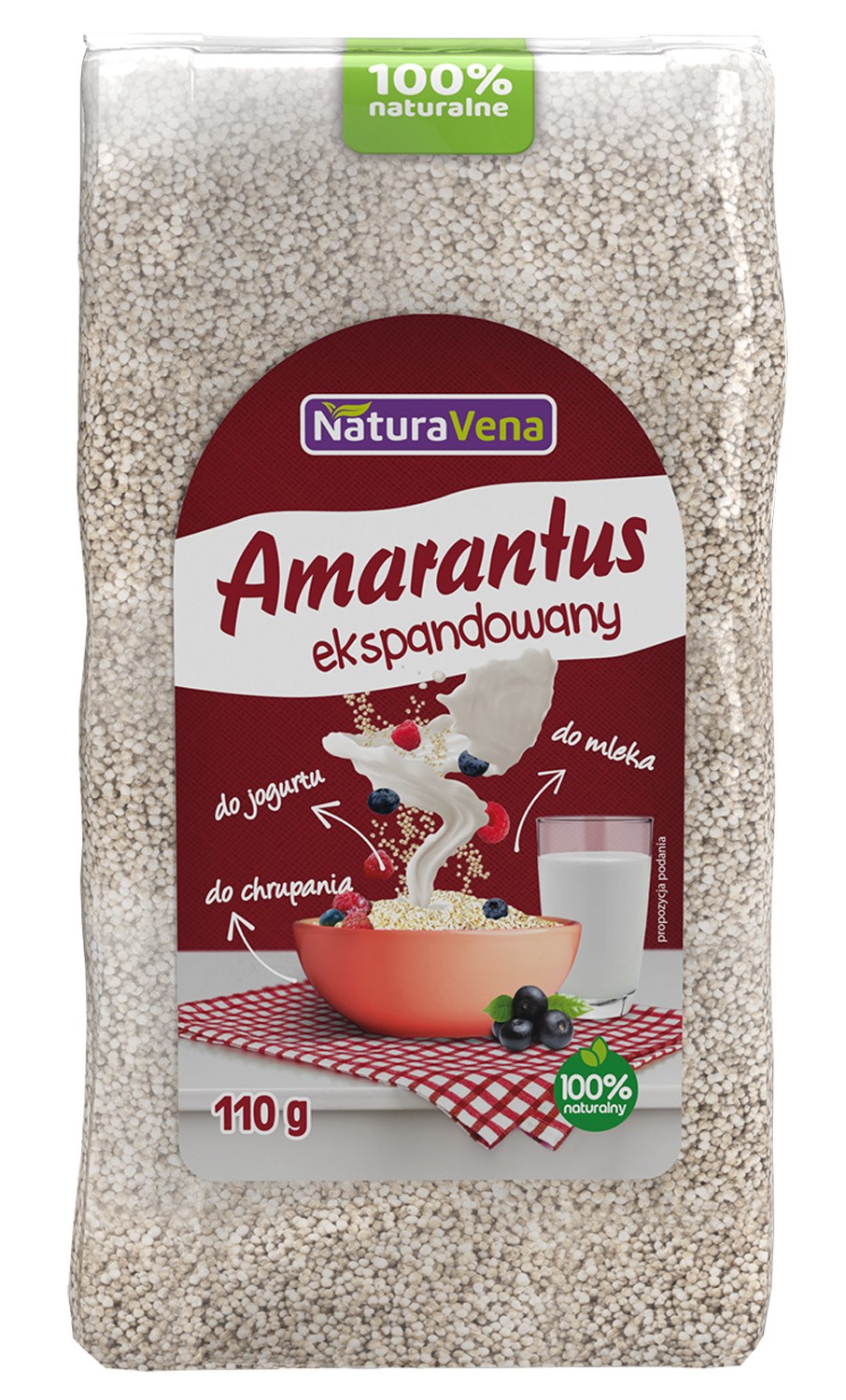 Amarantus Ekspandowany 110 G - Naturavena
