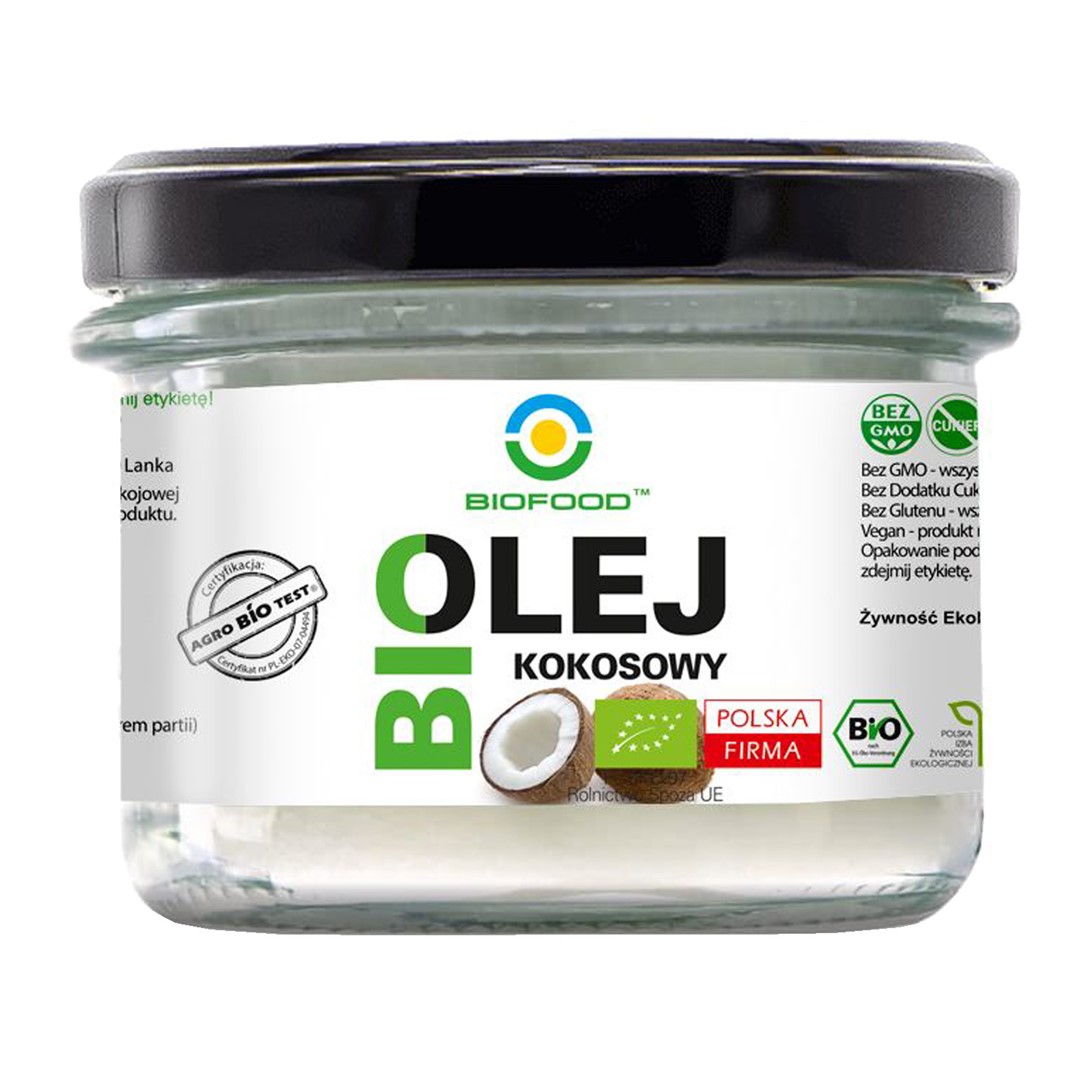 Olej Kokosowy Bezwonny Bio 180 Ml - Bio Food
